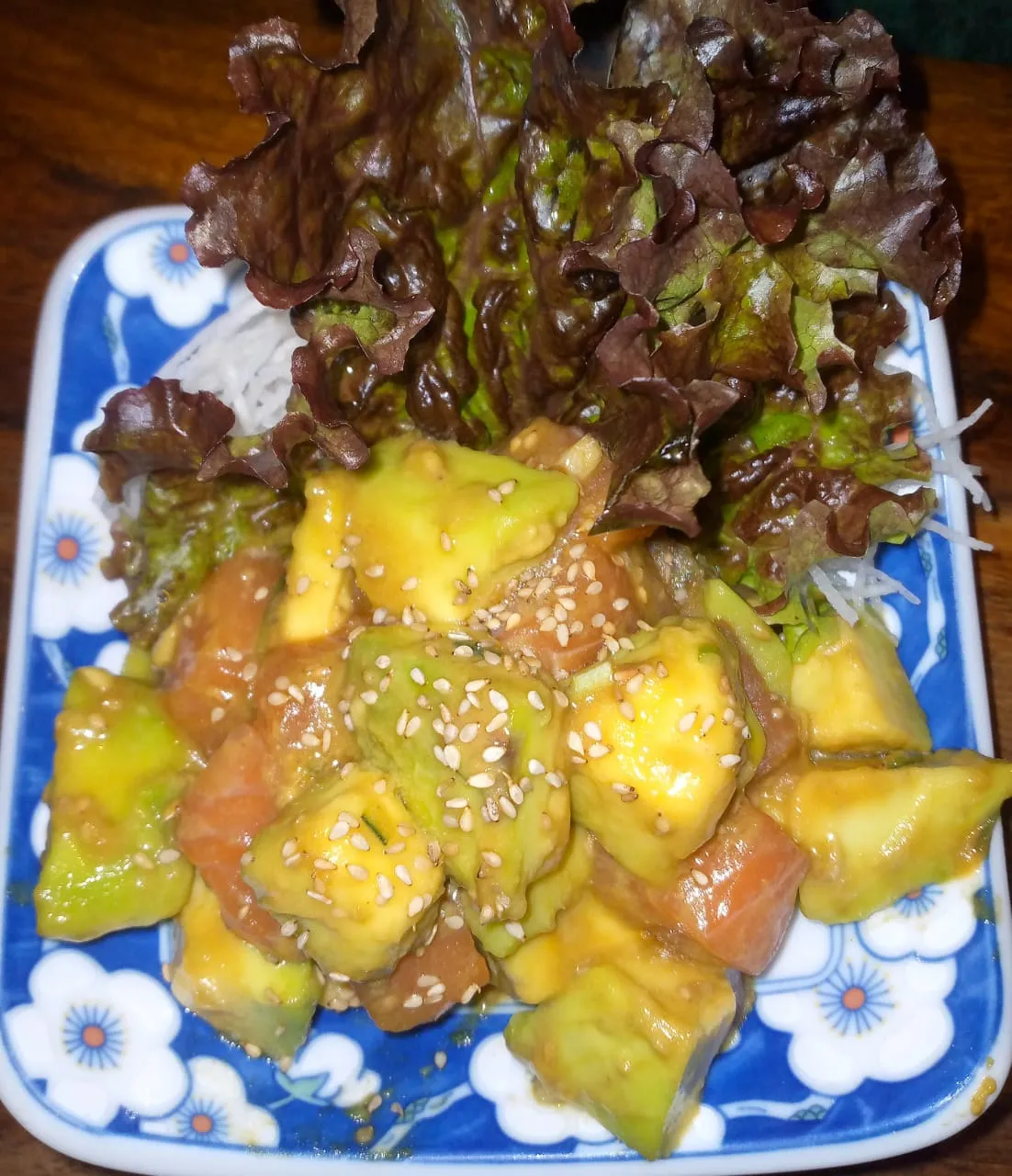 Salmon Avocado Soyuae